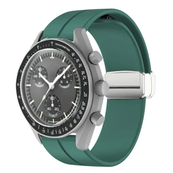 Silicone Strap for Omega MoonSwatch Planet Watch - Image 18