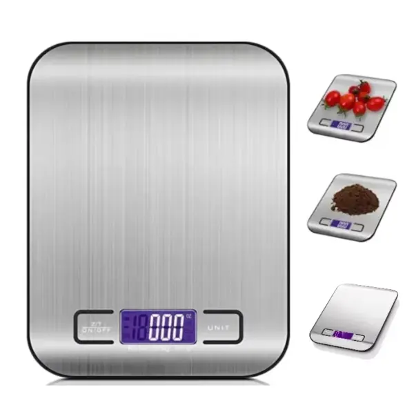Xiaomi Digital Kitchen Scale Stainless Steel 5kg - Image 5
