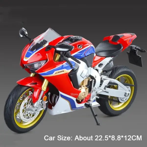 1:9 R1M HONDA CBR1000RR Diecast Motorcycle Model for Kids - Image 9