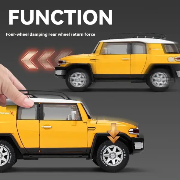 1:24 Toyota FJ Cruiser Diecast Model Car - Image 5