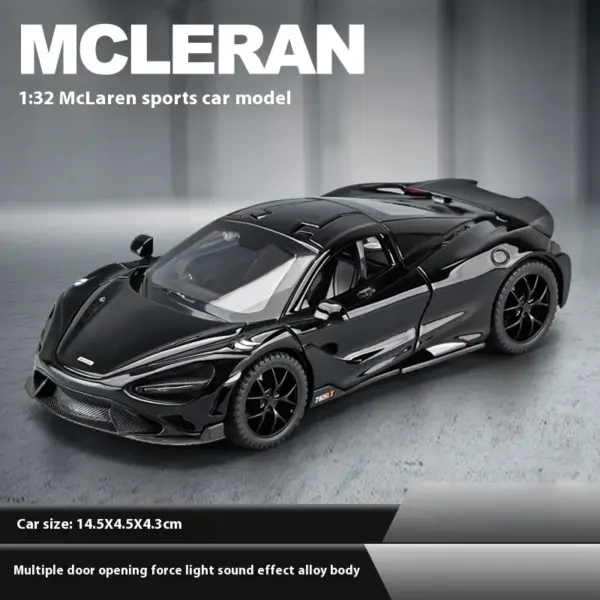 1:32 McLaren 765LT Alloy Model Car - Image 8