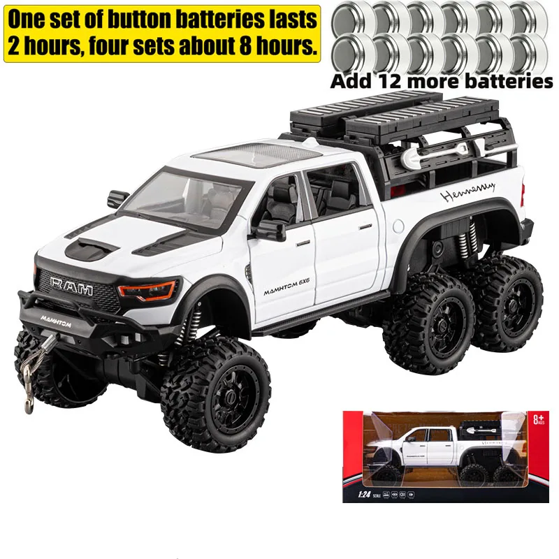 1:24 Dodge Mammoth RAM 1000 TRX Diecast Model Car 12 1:24 Dodge Mammoth RAM 1000 TRX Diecast Model Car - Image 12