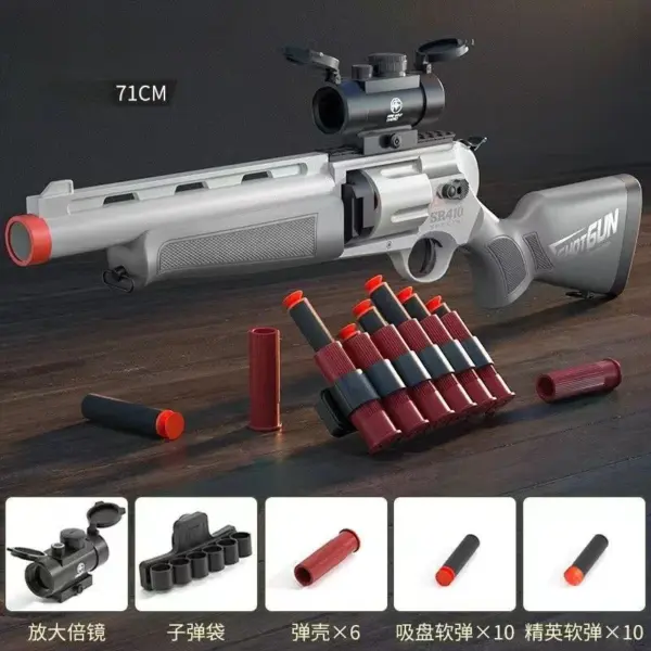 Manual Airsoft Rifle Foam Blaster Toy Gun - Image 8