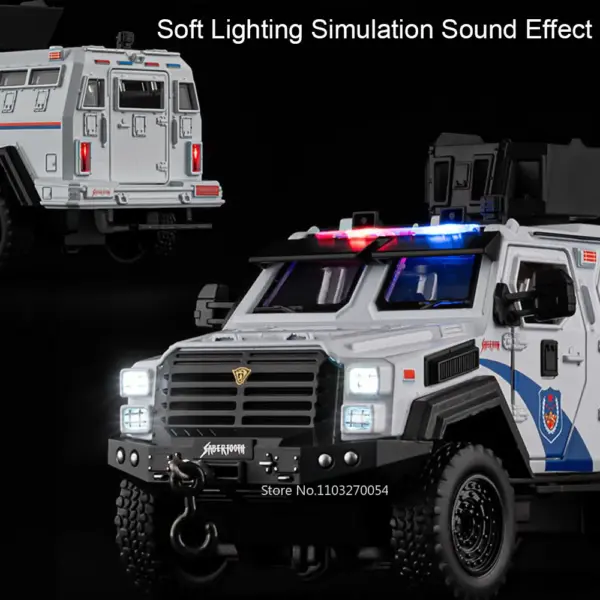 1/32 Sabertooth Alloy Diecast Armored Car Model - Image 4