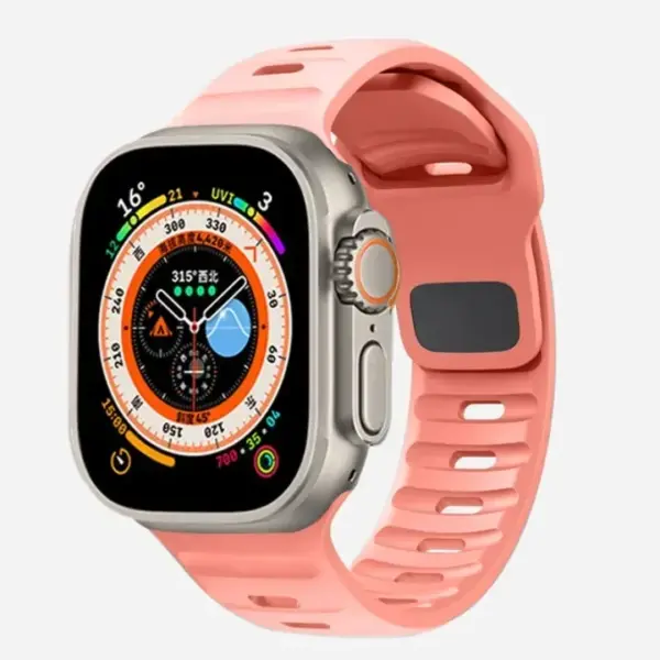 Silicone Sport Band for Apple Watch Series 8-1 - Image 16