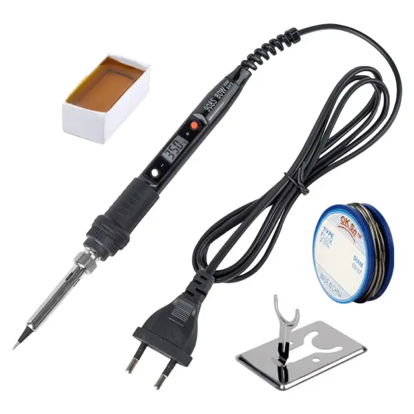 JCD 80W Adjustable Soldering Iron Kit with LCD Display - Image 7
