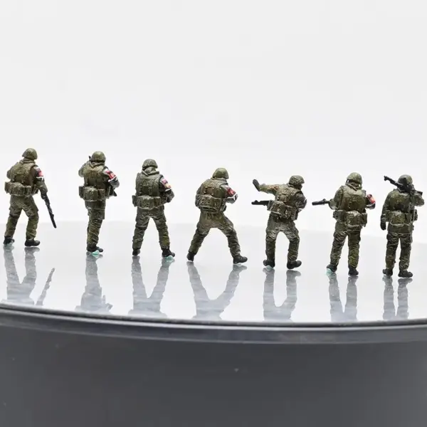 1:72 Scale Russian Military Police Action Figures Set - Image 4