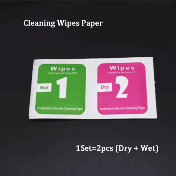 10PCS Wet and Dry Screen Cleaning Wipes Set - Image 4