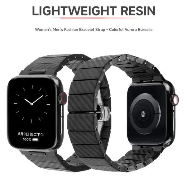 Resin Apple Watch Band 44/40mm Loop for Series 9-3 - Image 2