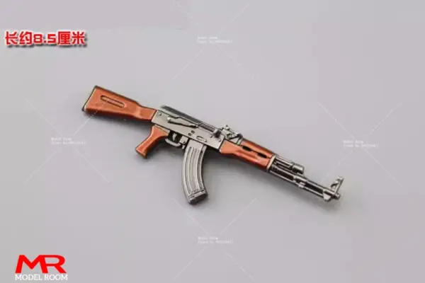 1/12 Scale Mini Sniper Rifle Model AKM M4A1 98K Accessories - Image 9