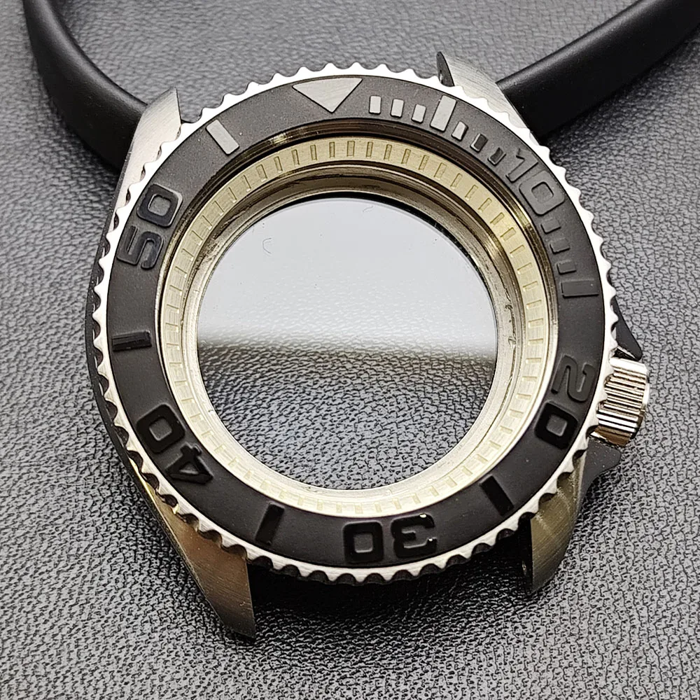 42mm Black Matte Watch Case for NH35 Movement 38 42mm Black Matte Watch Case for NH35 Movement - Image 38