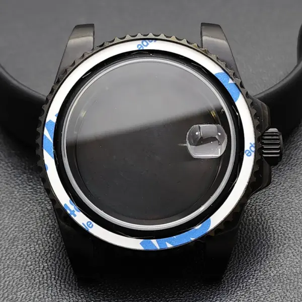 GMT 40.5MM Bidirectional Sapphire Watch Case for NH34 NH35 - Image 35