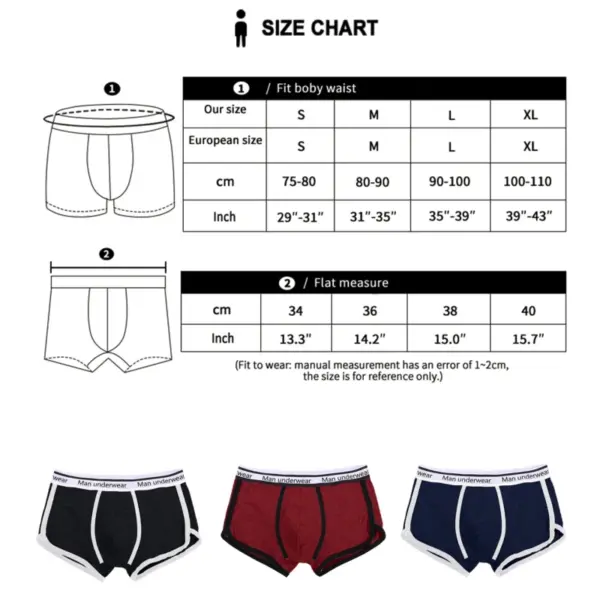 Comfortable Cotton Men's Boxer Shorts Set - Image 2