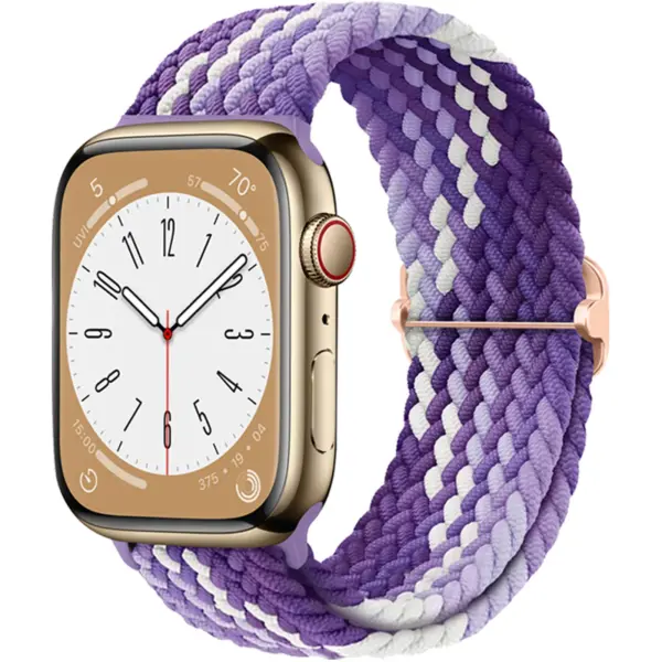 Braided Nylon Solo Loop for Apple Watch Series 1-6 - Image 42