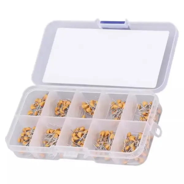300pcs Ceramic Capacitor Assortment Kit 50V - Image 3
