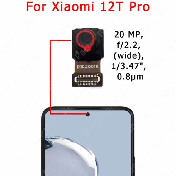 Selfie Front Camera for Xiaomi Mi 12 Series - Image 13