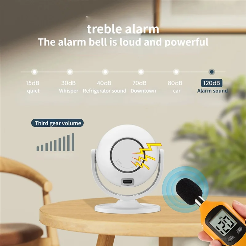 Indoor Human Body Infrared Alarm Security Detector 5 Indoor Human Body Infrared Alarm Security Detector - Image 5