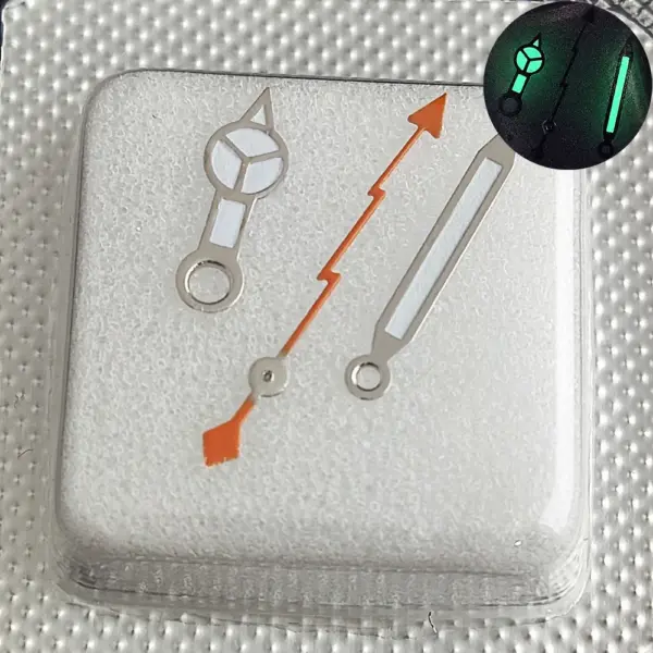 NH36 Watch Hands with Super Luminous Green Tips - Image 11