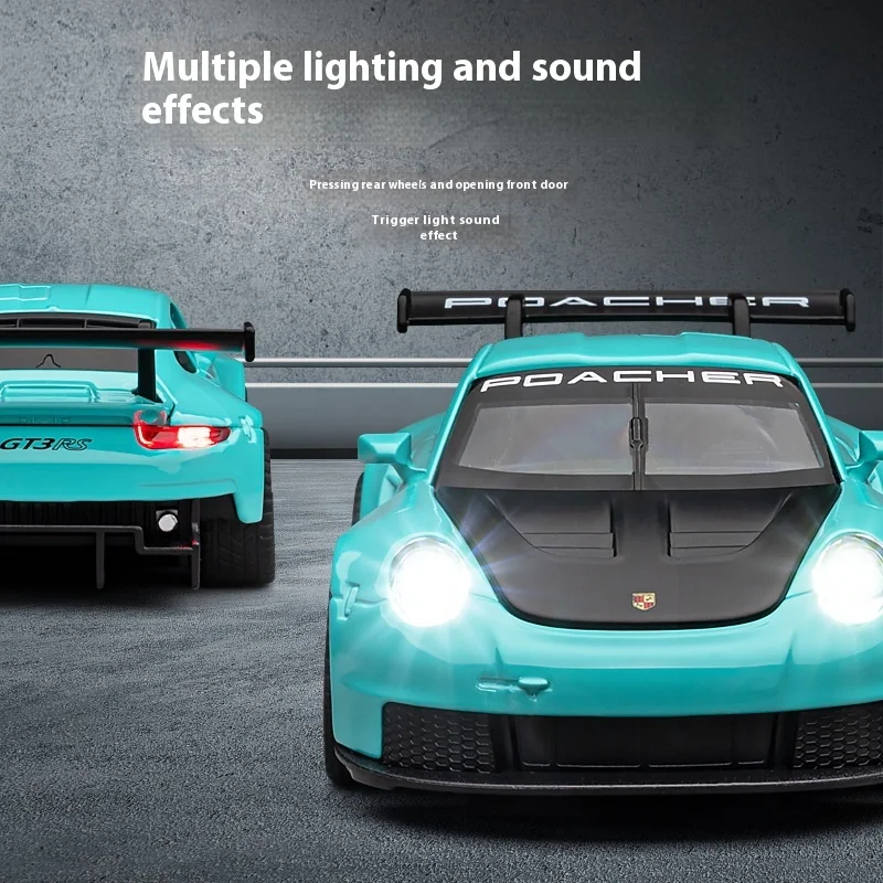 1:32 Porsche GT3 RS Diecast Metal Model Car 4 1:32 Porsche GT3 RS Diecast Metal Model Car - Image 4