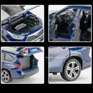 1:32 Highlander Prado Alloy Diecast Car Model 15 S55f2627cbc5a402593a82463253e44609 1