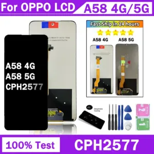 OEM Oppo A58 4G/5G LCD Screen Replacement Kit