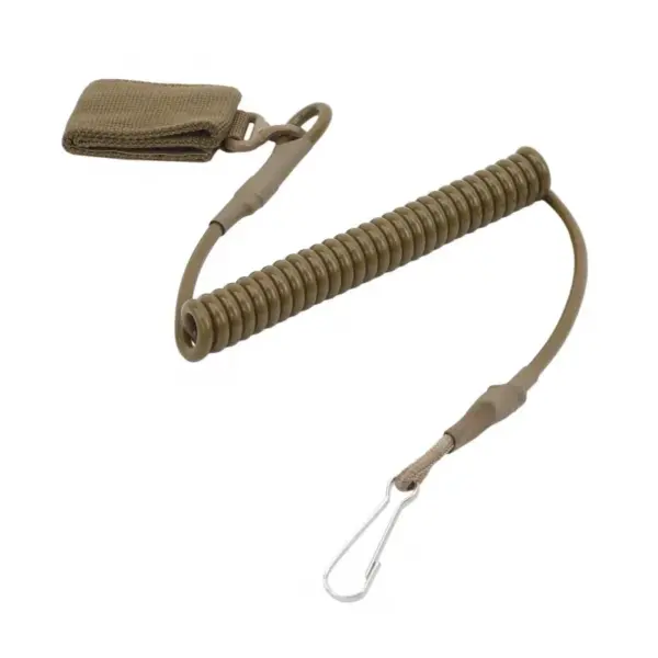Elastic Tactical Lanyard for Keys and Flashlights - Image 9