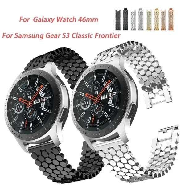 Stainless Steel Watch Strap for Samsung Galaxy Watch 3 45mm - Image 2