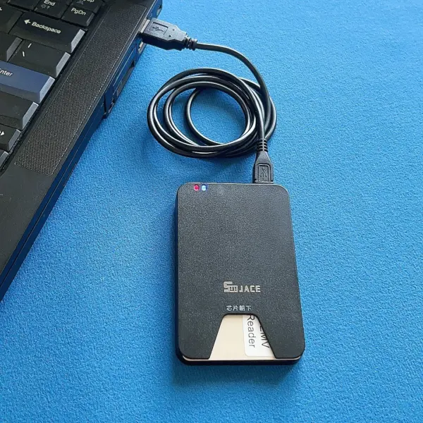 USB Smart Card Reader HHD02 for Bank and IC Cards - Image 2