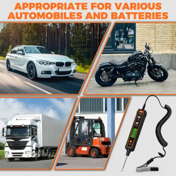 Car Voltage Detector Pen VT01A with LCD Backlight - Image 2