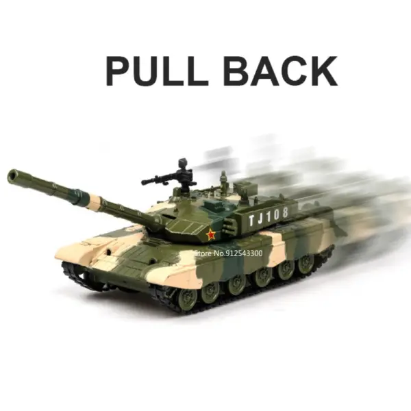 1/32 ZTZ-99 Tank Transport Model Toy Car - Image 4