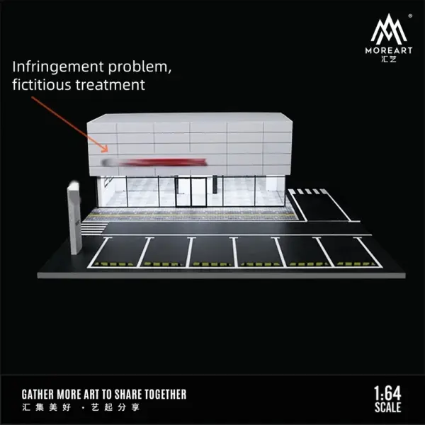 TimeMicro MoreArt 1:64 Scale Power 4S Showroom Car - Image 10