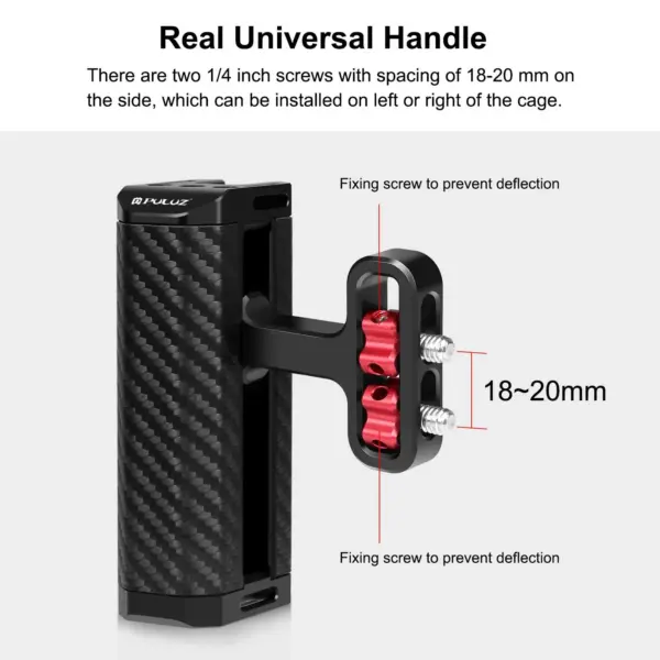 PULUZ Aluminum Camera Side Handle PU3201 - Image 5