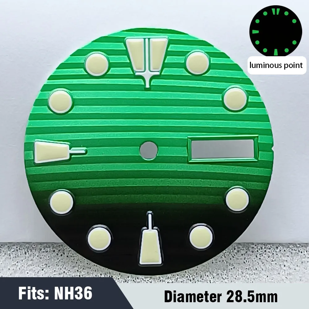 Men's Watch Dial NH35Nh36 Luminous Sterile Model 98 Men's Watch Dial NH35Nh36 Luminous Sterile Model - Image 98