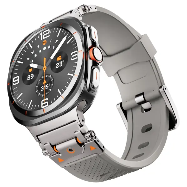 Silicone Strap for Samsung Galaxy Watch7 Ultra 47mm - Image 13