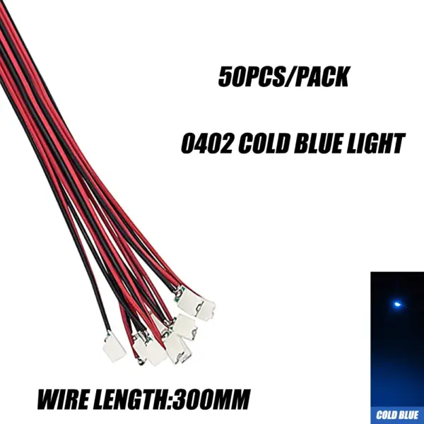 Micro LED SMD 0402 0603 with Wired Wires 50pcs - Image 21
