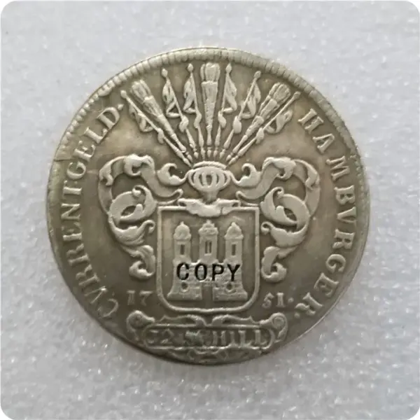 German States Replica 1781 Coin Medal Set - Image 2