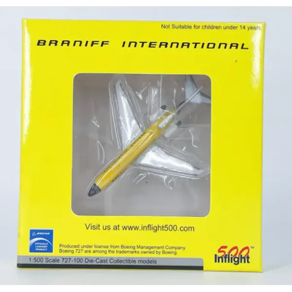 Diecast B727-100 Alloy Aircraft Model 1:500 - Image 6
