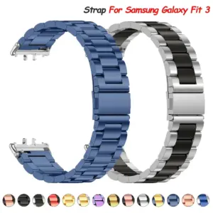 Stainless Steel Band for Samsung Galaxy Fit 3 29 S57db75ce757f4f019144480466e436f4n 4