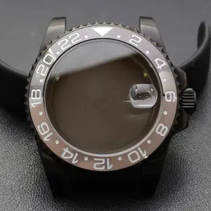 GMT 40.5mm Bidirectional Sapphire Watch Case for NH34/NH35 147 S57e97f711a9742e290469767dca748c0V