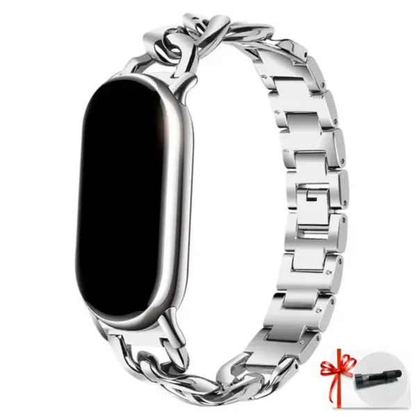 Stainless Steel Replacement Band for Xiaomi Mi Band 8/9 - Image 9