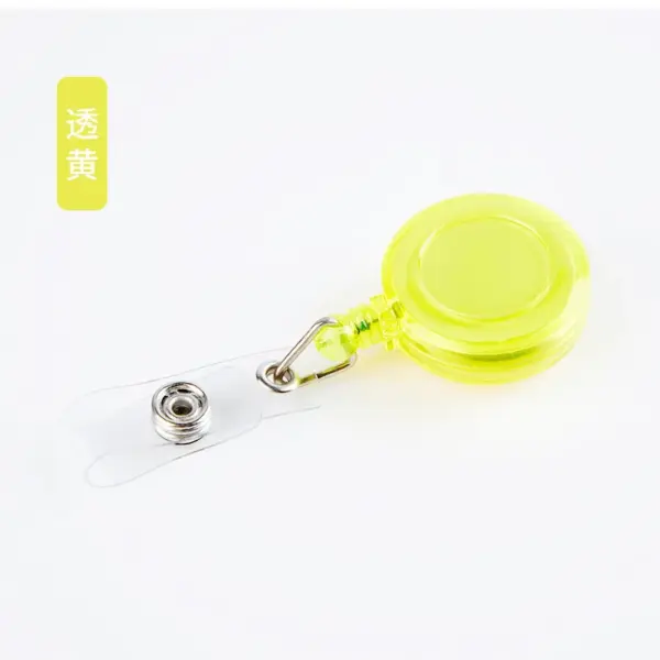10pcs Retractable Badge Reel with Nylon Cord - Image 10