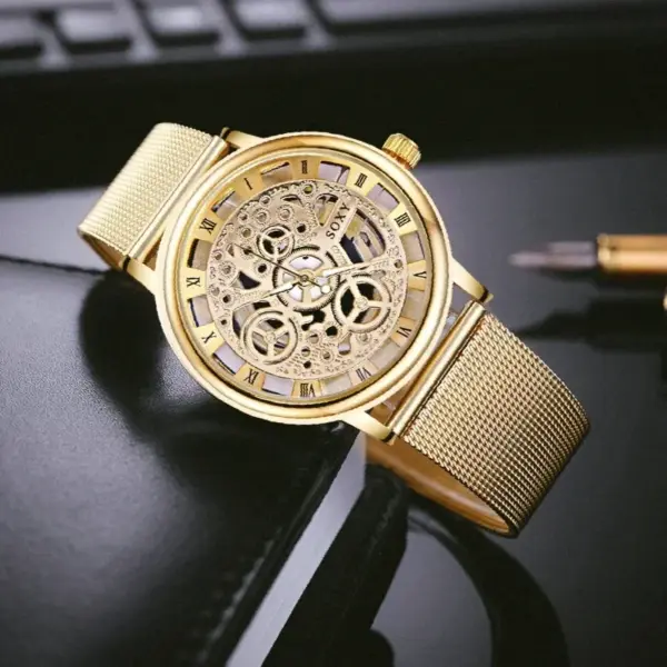 Luxury Skeleton Men and Women Watch SK-01 - Image 2