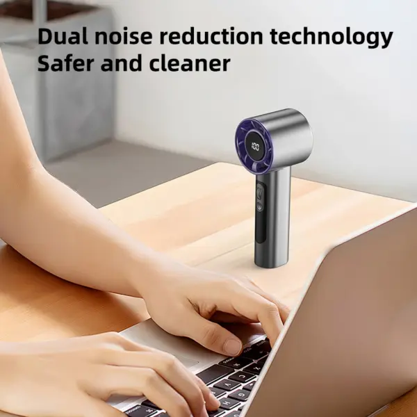 Xiaomi Mini Handheld Turbo Fan F08 with LED Display - Image 6