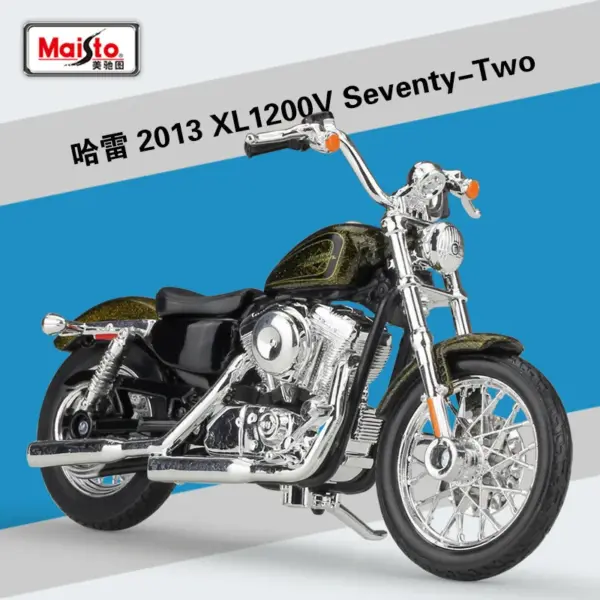 Maisto 1:18 Harley Sportster Iron 2015 Model - Image 3