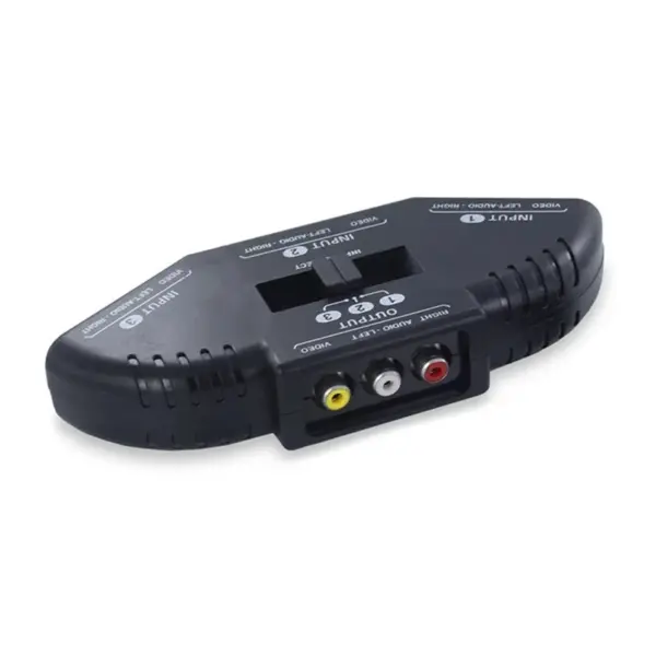 3-Way HDMI AV Switch Selector Box with Cable - Image 4