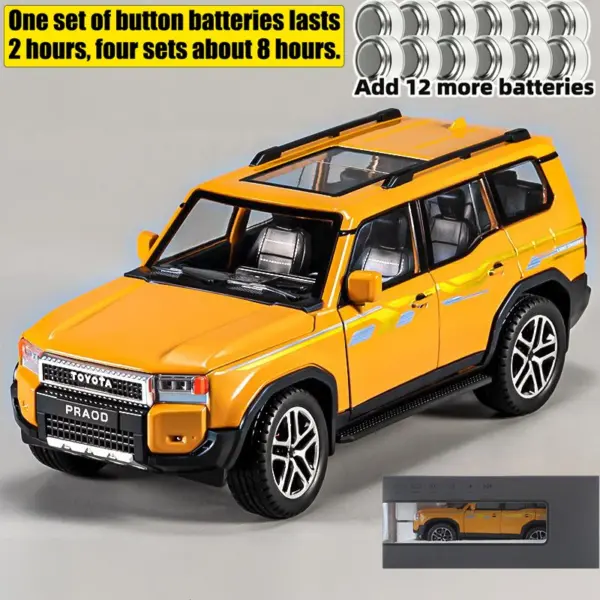 1:24 Toyota Land Cruiser LC250 Prado SUV Model - Image 8