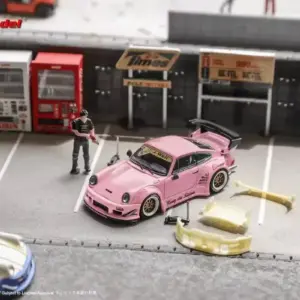 Star 1:64 RWB 930 964 Rear Wing Australian Pink Model 25 S58a3bc8733a14448a7b195622b2487b9d