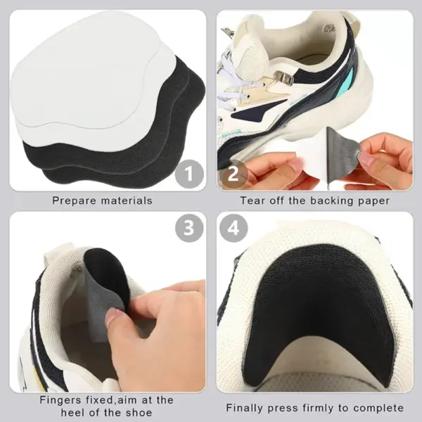 6-Pack Sports Shoe Heel Repair Stickers - Image 4