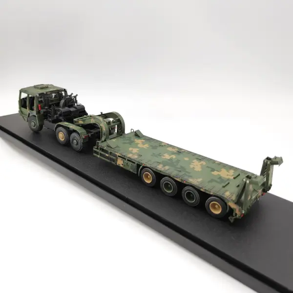 1:72 Scale Diecast Heavy-duty Transport Trailer Model - Image 2