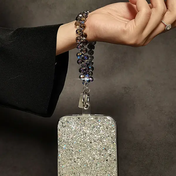 Crystal Rhinestone Phone Wrist Strap for iPhone & Android - Image 4